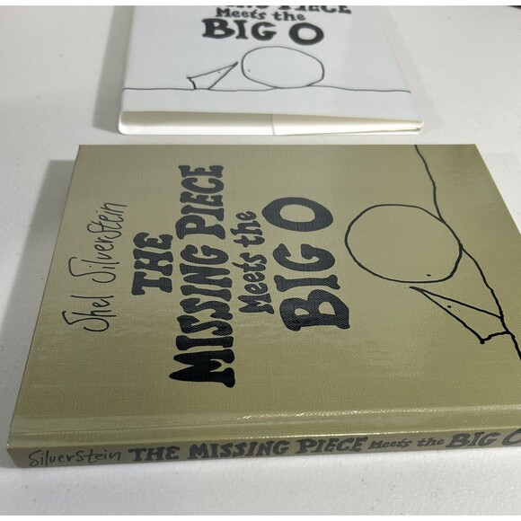 1st Ed The Missing Piece Meets the Big O Shel Silverstein 1981 Harper Collins - Picture 7 of 9